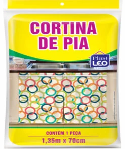 Cortina de Pia 1 Peça 1,35m x 70cm - Cx. c/ 800Und
