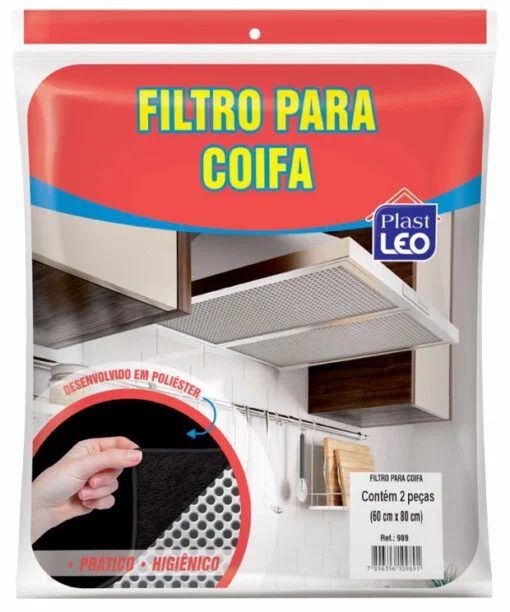 Filtro para Coifa 2 Peças 60cm x 80cm - Cx. c/ 24 Und.