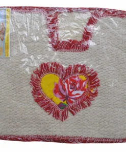 Kit Banheiro Artesanal Xenil 3 Peças