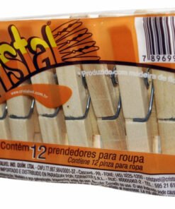 Prendedor de Madeira 50 Und.