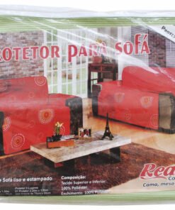 Protetor de Sofá 2 Lugares Lisa / Estampada