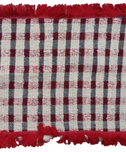 Tapete Ourela Listrado c/ Franja 35cm x 55cm