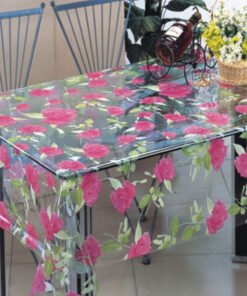 Toalha de Mesa Transparente 4 Cadeiras